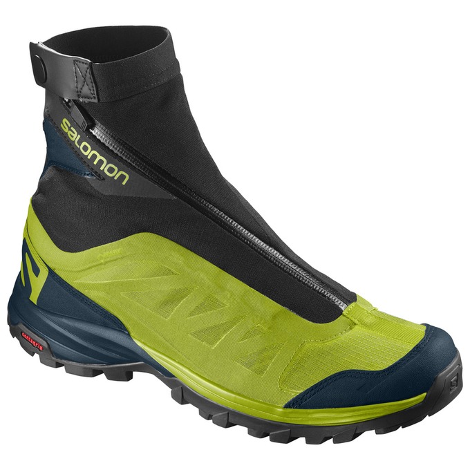 Zapatillas Trekking Salomon Hombre Verde Oliva / Negras - Salomon Argentina OUTPATH PRO GTX® ,025864